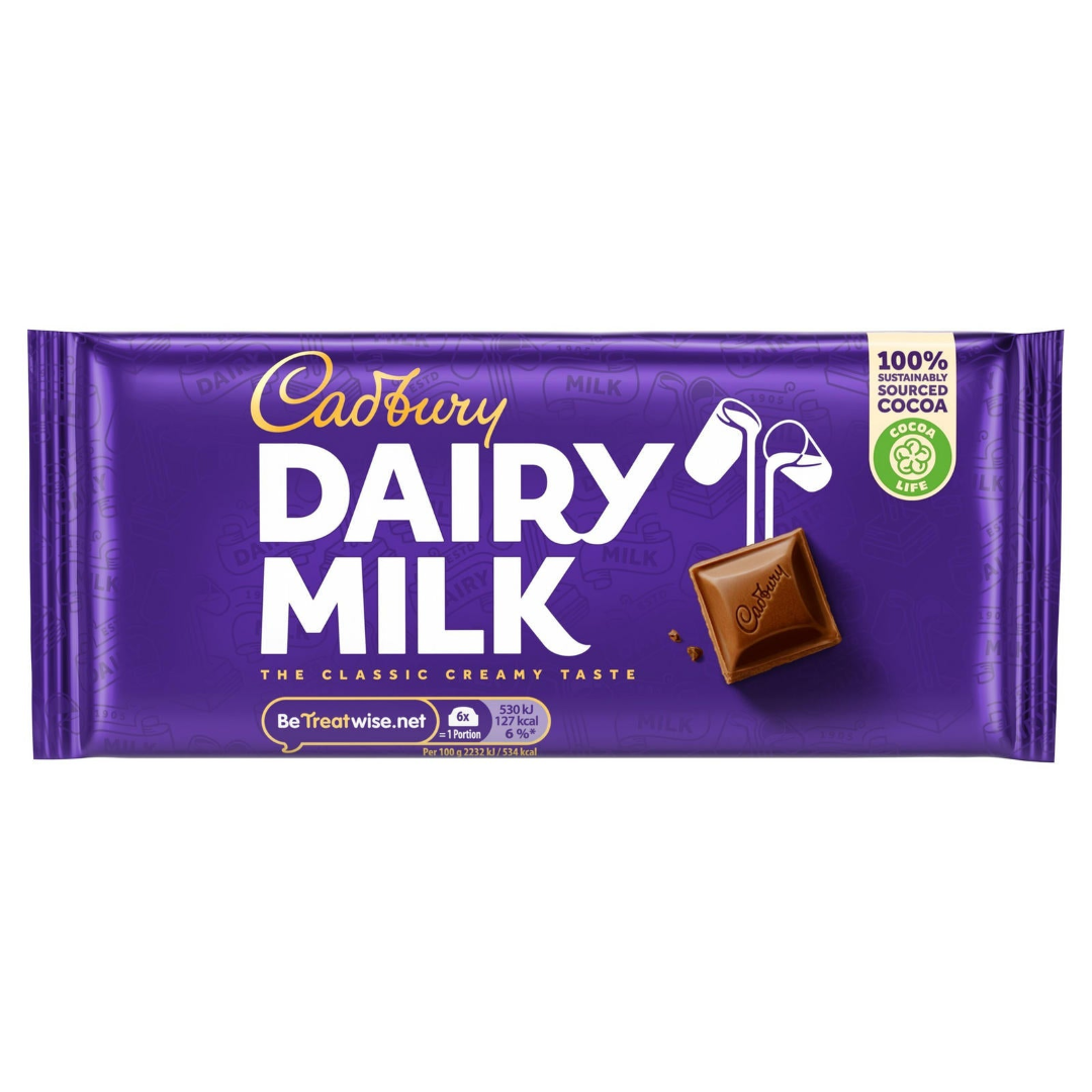 CADBURY DAIRY MILK 95G